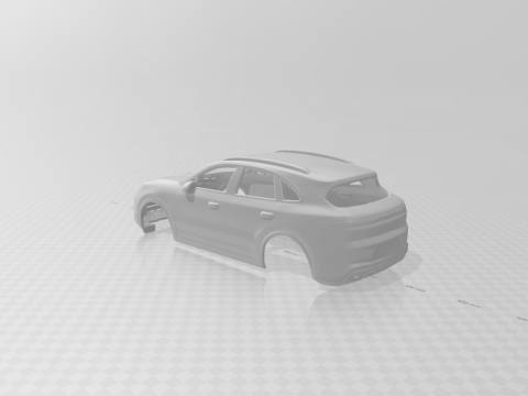Porsche cayenne Modelo de Impressão 3D