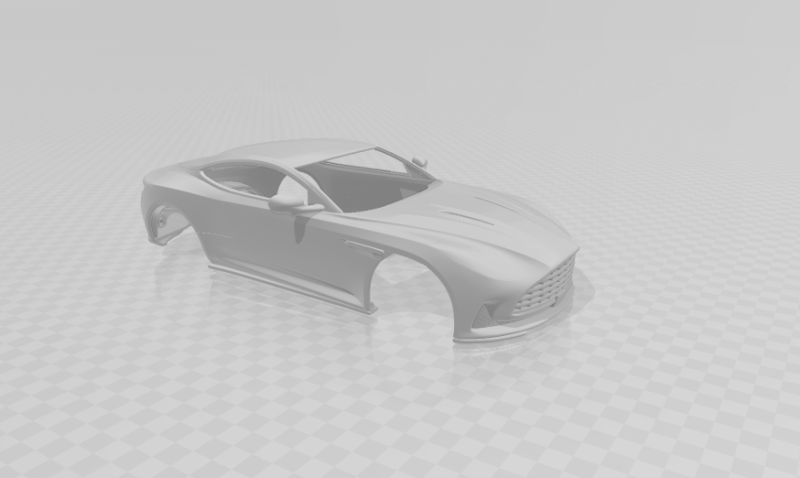 Aston martin db12 3D प्रिंट मॉडल .c4d .max .obj .3ds .fbx .stl .blend 