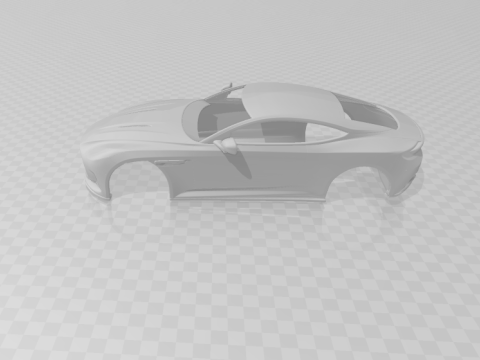Aston martin db12 3D प्रिंट मॉडल