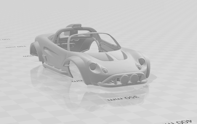 Lotus elise off road 3Dプリントモデル .c4d .max .obj .3ds .fbx .stl .blend
