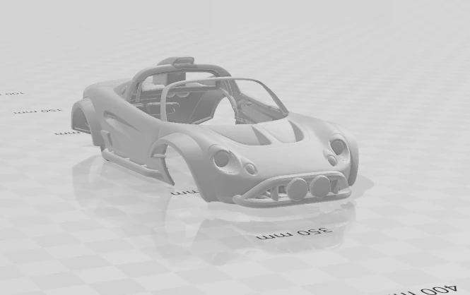Lotus elise off road 3D Print Model .c4d .max .obj .3ds .fbx .stl .blend