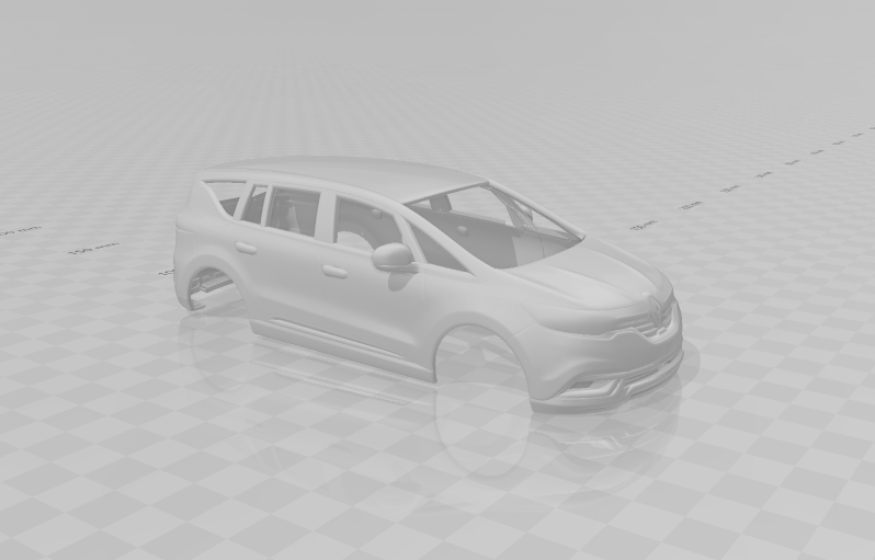 Renault espace Modello di stampa 3D .c4d .max .obj .3ds .fbx .stl .blend