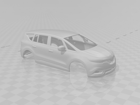 Renault espace 3D प्रिंट मॉडल