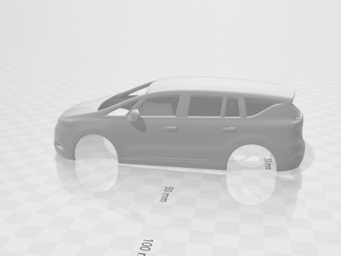 Renault espace Modello di stampa 3D