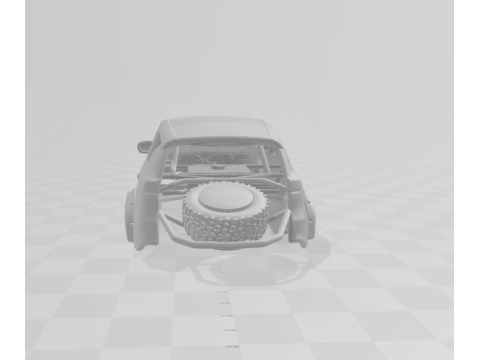 Renault espace 3D 打印模型