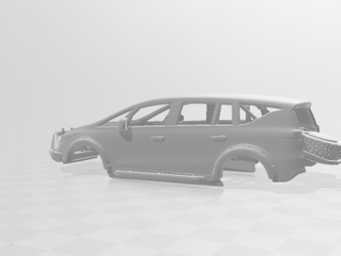 Renault espace 3D 打印模型