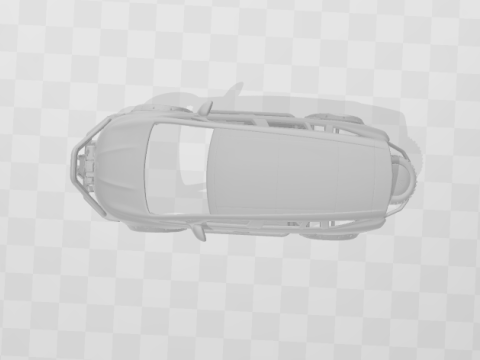 Renault espace 3D 打印模型