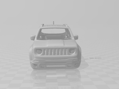 Jeep renegade 3D प्रिंट मॉडल