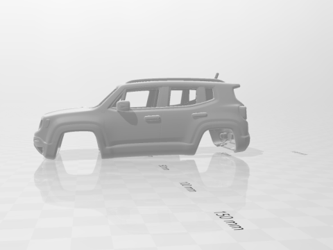 Jeep renegade 3D प्रिंट मॉडल