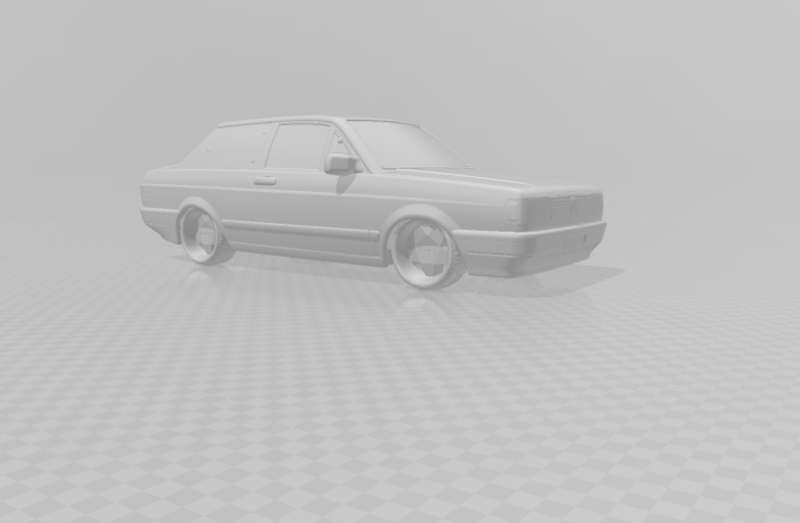 Volkswagen voyage 3D Print Model .c4d .max .obj .3ds .fbx .stl .blend