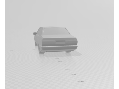 Volkswagen voyage 3D Print Model