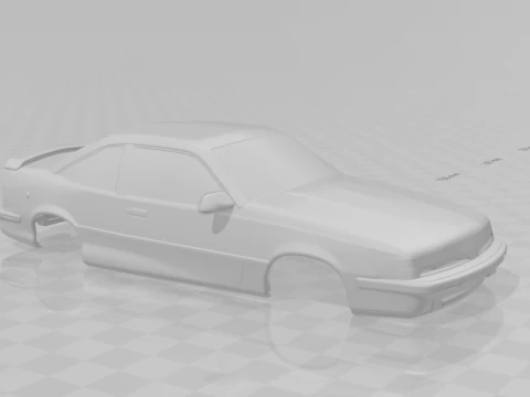 Pontiac Sunbird Mk2 GT Coupe 86 3D Print Model