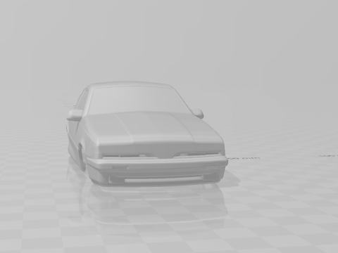 Pontiac Sunbird Mk2 GT Coupe 86 Modello di stampa 3D