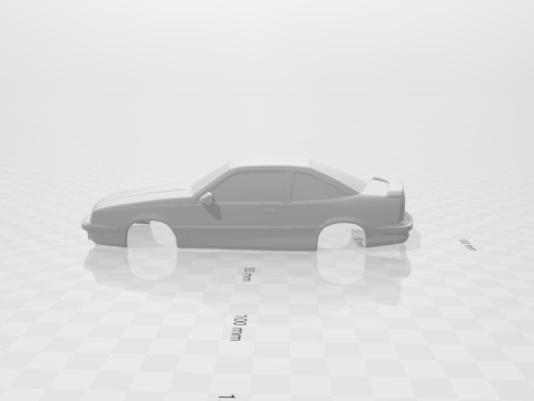 Pontiac Sunbird Mk2 GT Coupe 86 Modello di stampa 3D