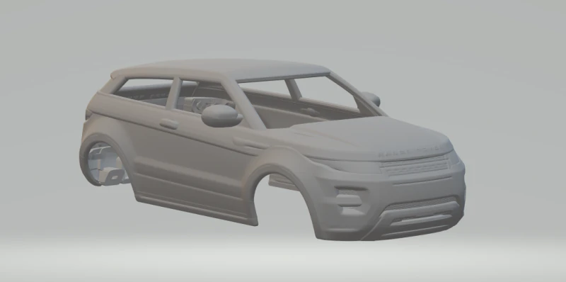 Land rover evoque 3D Print Model .c4d .max .obj .3ds .fbx .stl .blend 