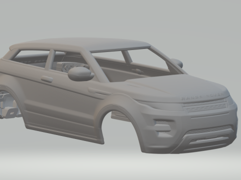 Land rover evoque 3D 打印模型