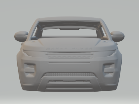 Land rover evoque 3D-printmodel