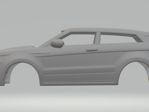 Land rover evoque 3D-printmodel
