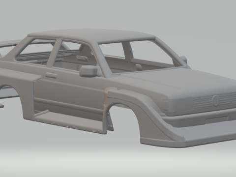 Volkswagen voyage race car Model do druku 3D