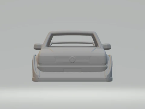 Volkswagen voyage race car 3D Print Model