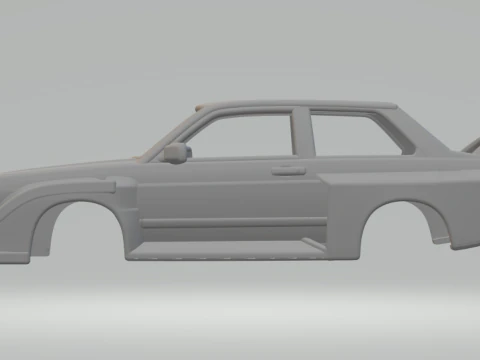 Volkswagen voyage race car 3D Print Model
