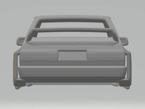 Volkswagen voyage race car 3D Print Model