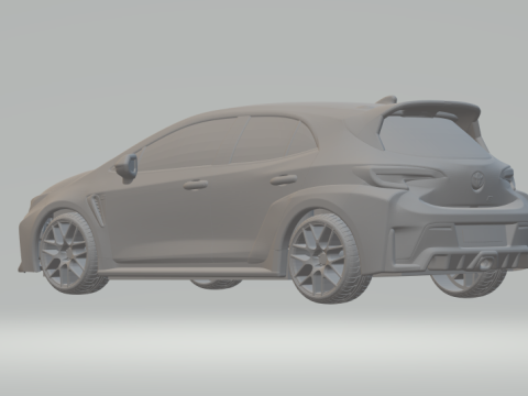 Toyota corolla gr 3D Print Model