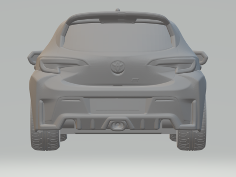 Toyota corolla gr 3D Print Model