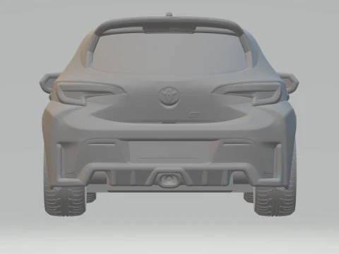 Toyota corolla gr 3D Print Model