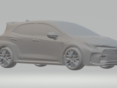 Toyota corolla gr 3D Print Model