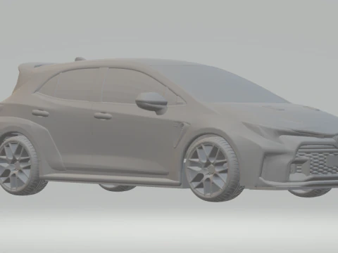 Toyota corolla gr 3D Print Model