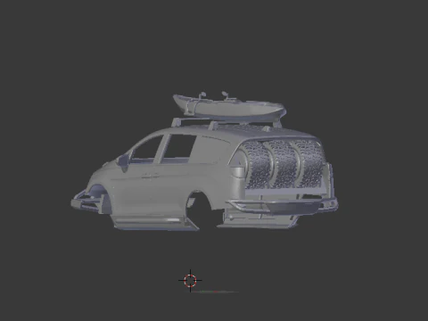 Chrysler Voyager 3D Print Model