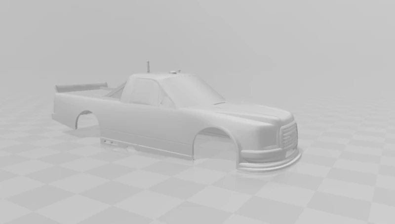 F150 nascar closed 3D Print Model .c4d .max .obj .3ds .fbx .stl .blend 