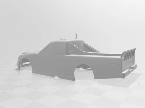 F150 nascar closed 3D Print Model