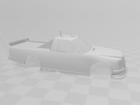 F150 nascar closed Modèles 3D en vedette