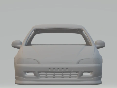 Honda civic hatch 3D Print Model
