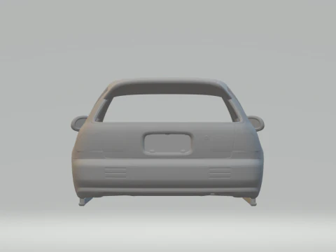 Honda civic hatch 3D Print Model