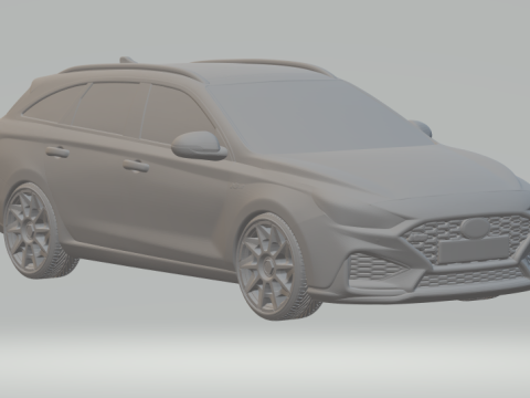 Hyundai i 30 wagon 3Dプリントモデル