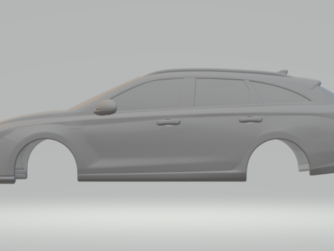 Hyundai i 30 wagon Modèles 3D en vedette