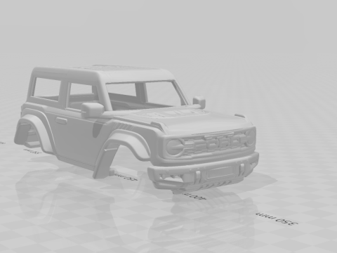 Bronco 2doors 3D Print Model