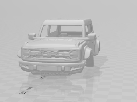 Bronco 2doors 3D 打印模型