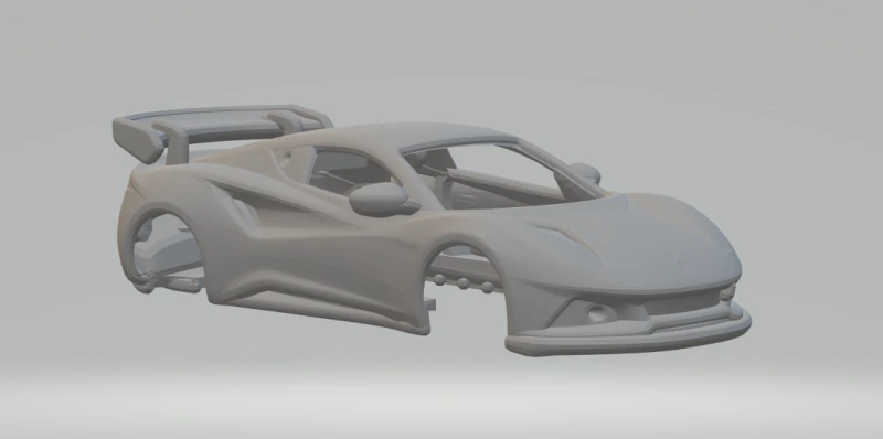 Lotus evora gt 3D Print Model .c4d .max .obj .3ds .fbx .stl .blend 