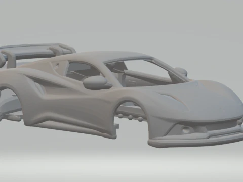 莲花埃沃拉GT 3D 打印模型