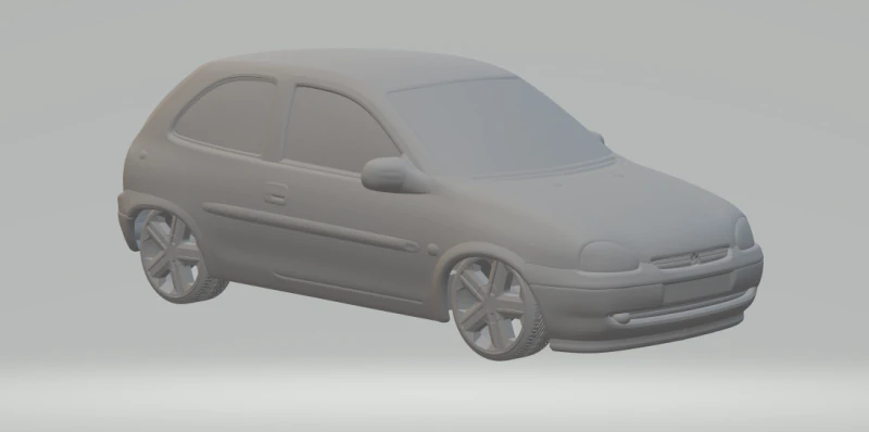 Corsa kit basic 3D Print Model .c4d .max .obj .3ds .fbx .stl .blend
