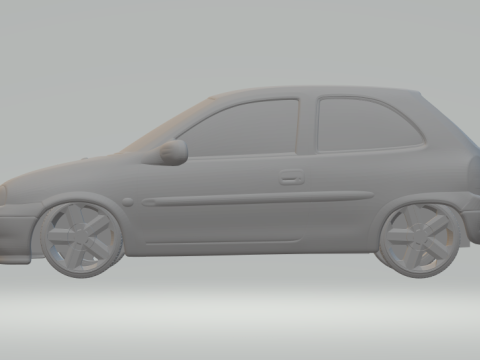 Corsa kit basic Model Cetak 3D