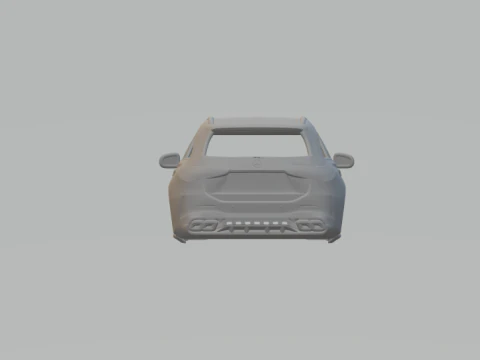 Mercedes benz class c 3D Print Model