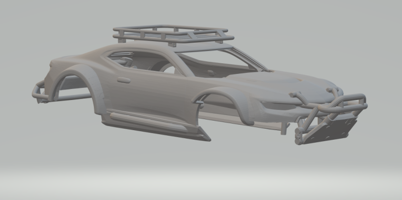 Chevrolet camaro off road 3D 프린트 모델 .c4d .max .obj .3ds .fbx .stl .blend