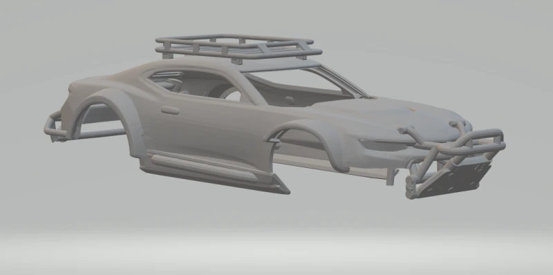 Chevrolet camaro off road 3D Print Model .c4d .max .obj .3ds .fbx .stl .blend 