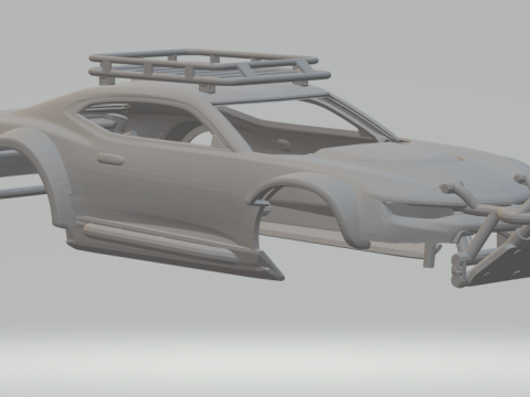 Chevrolet camaro off road 3D 프린트 모델