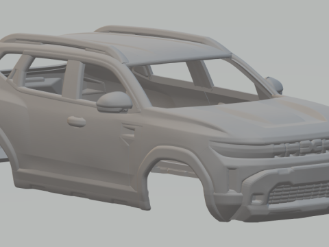 Dacia duster Modèles 3D en vedette